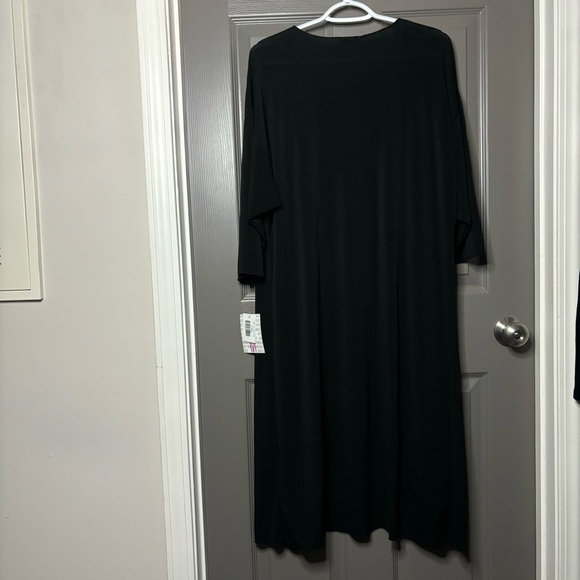 🎁 Black M (10-18) New Kimono Duster LuLaRoe Shirley - Picture 5 of 11